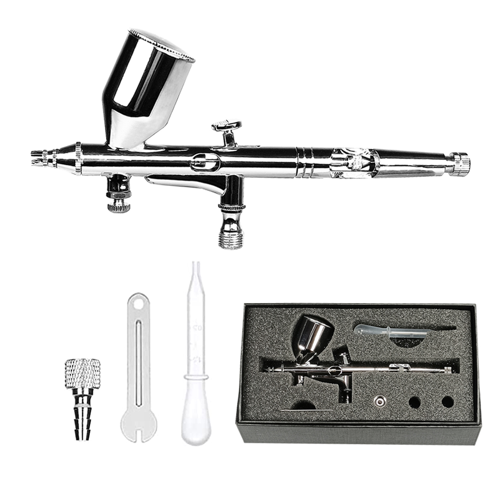HD181-0.2-0.3-0.5mm Double Action Airbrush Makeup Tool Suitable for Nail Art Body Tattoo Airbrush Cake Model Toys