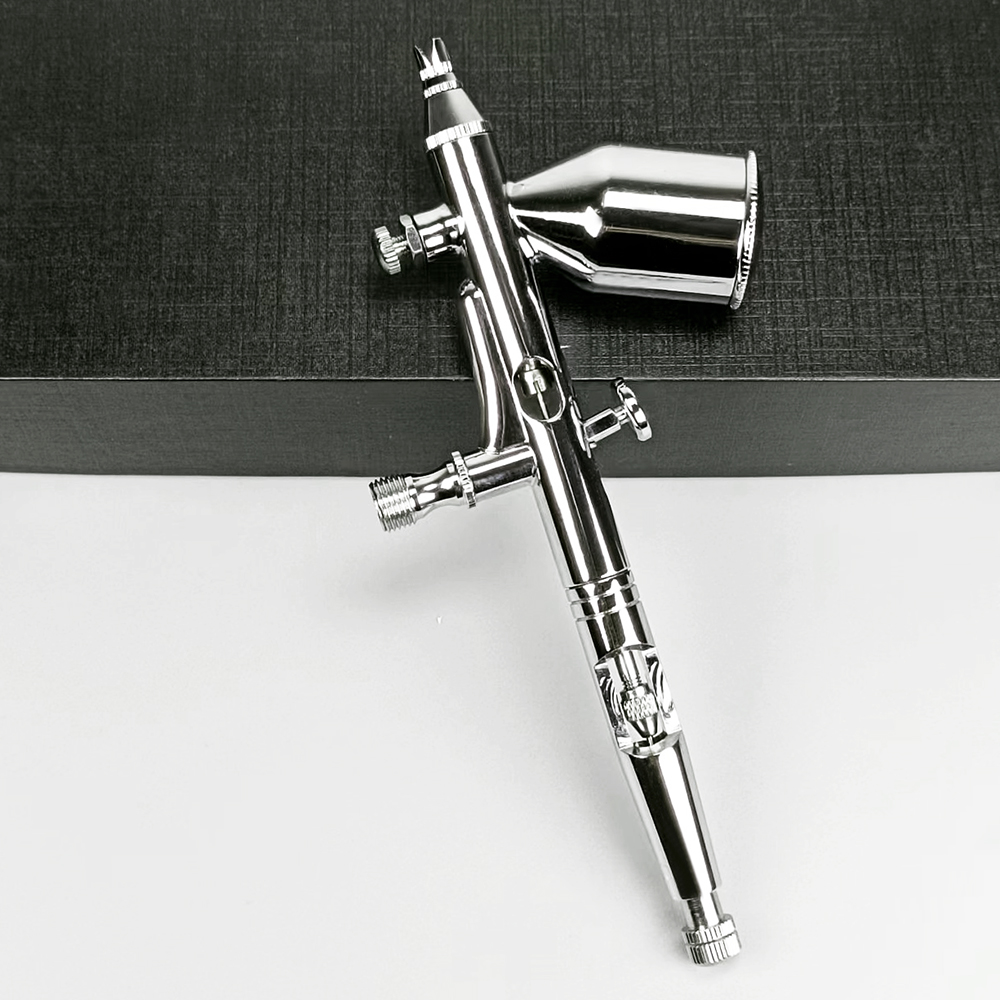 HD181-0.2-0.3-0.5mm Double Action Airbrush Makeup Tool Suitable for Nail Art Body Tattoo Airbrush Cake Model Toys(图7)