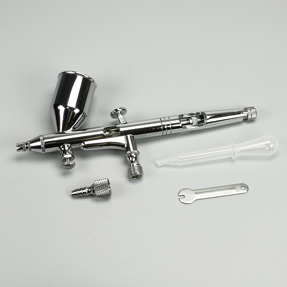 HD181-0.2-0.3-0.5mm Double Action Airbrush Makeup Tool Suitable for Nail Art Body Tattoo Airbrush Cake Model Toys(图9)