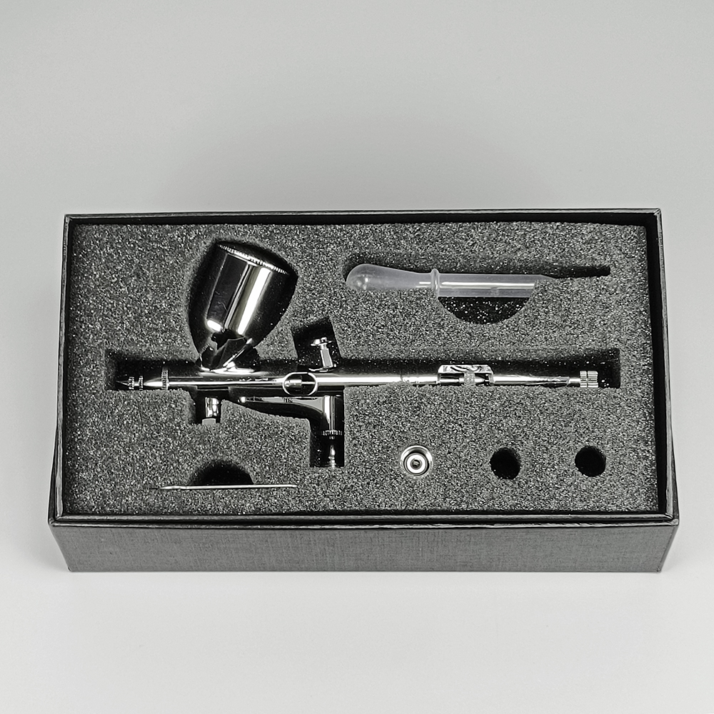 HD181-0.2-0.3-0.5mm Double Action Airbrush Makeup Tool Suitable for Nail Art Body Tattoo Airbrush Cake Model Toys(图13)