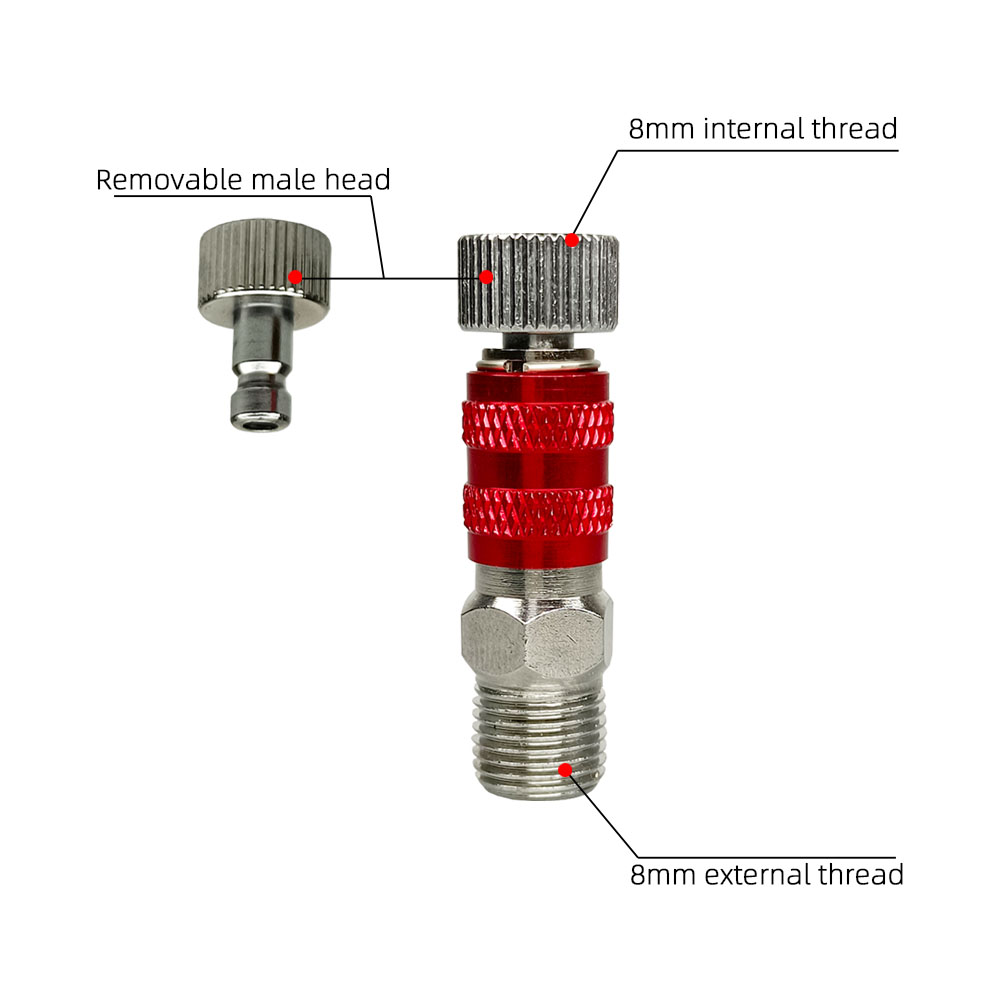 Professional Hot Sale Airbrush Accessories Air Brush Quick Release Disconnect Coupler BSP 1/8