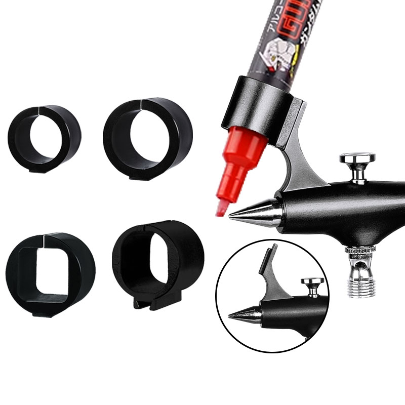 Airbrush Kit and Compressor Painting the Compressor Spray Gun Kit Can Spray Markers in Various Shapes: Round, Square, Triangle,
