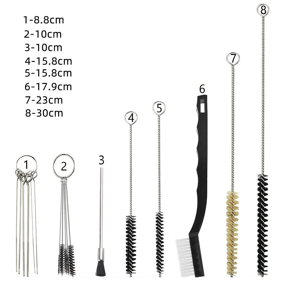 High Quality 21pcs Paint Sprayer Airbrush Nozzle Cleaning Repair Tool Kit Needle Brush Set Airbrush Kit