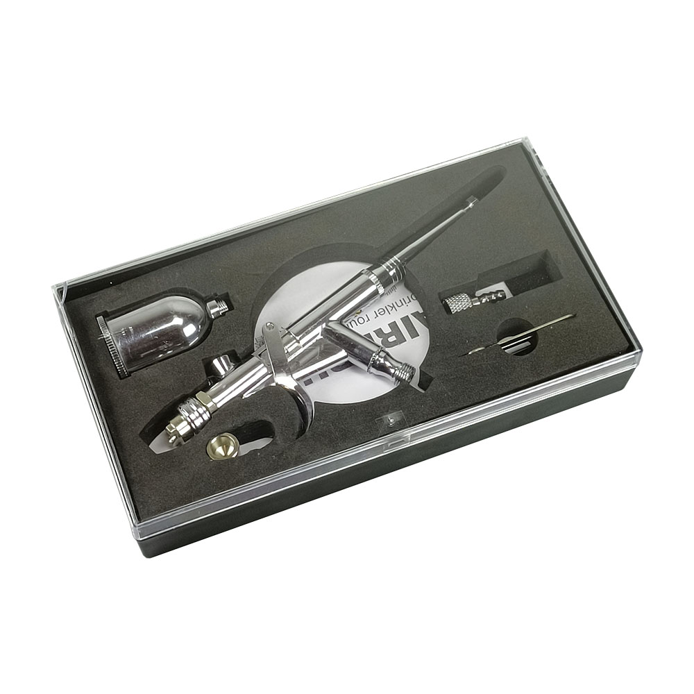 Airbrush Kit with Butterfly Round Spray Gun Door and Window Sheet Metal Repair Car Furniture Spraying 0.3/0.5