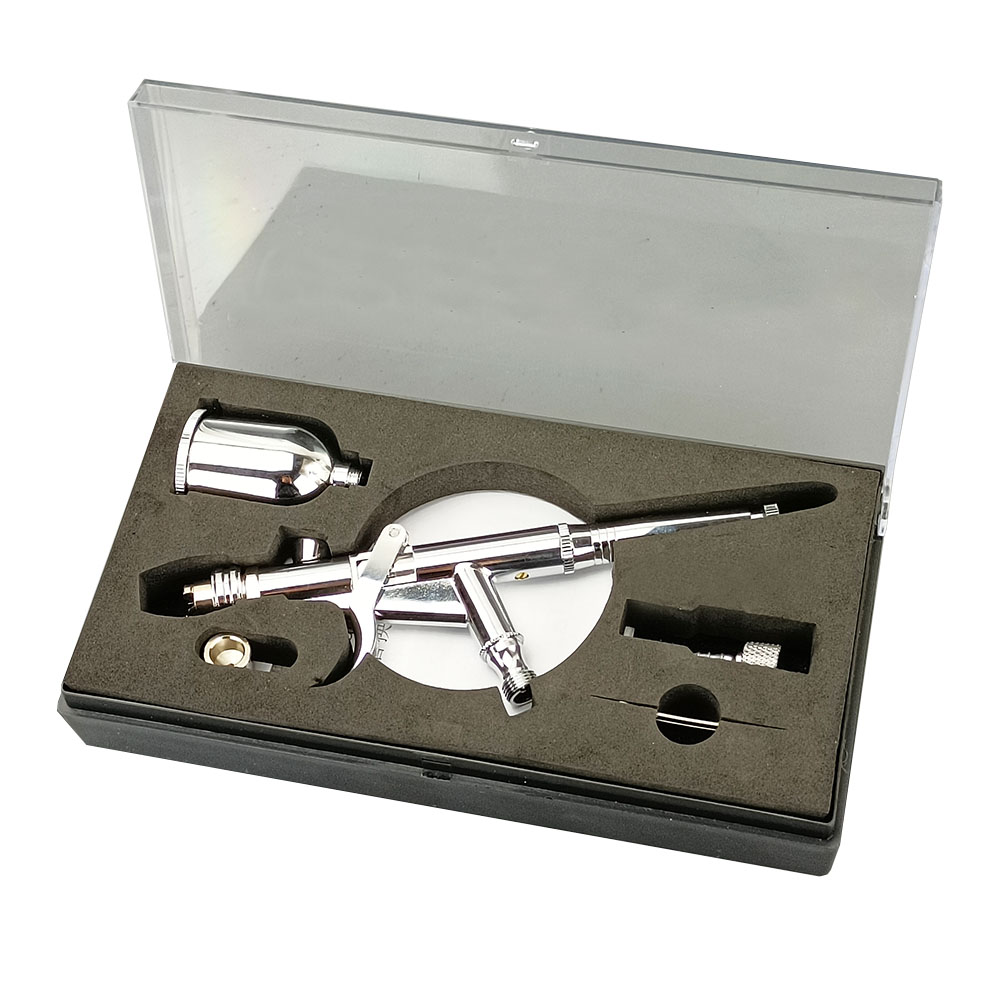 Airbrush Kit with Butterfly Round Spray Gun Door and Window Sheet Metal Repair Car Furniture Spraying 0.3/0.5