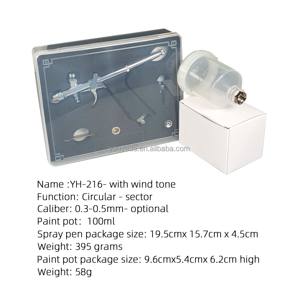 Large Area Trigger Type butterfly Airbrush Roundness Paint Spraying Leather Repair Car Furniture Spraying 0.3/0.5