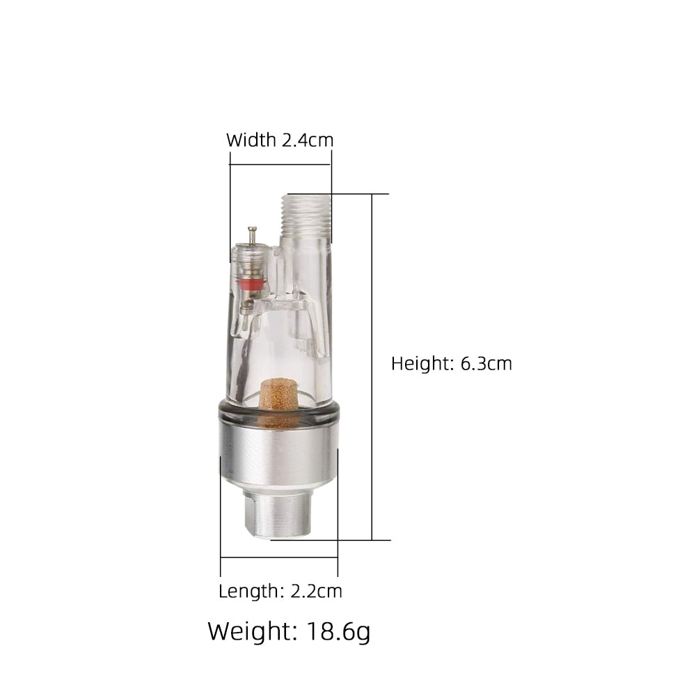 Airbrush Built-in Mini air Filter and Water Trap (connect Directly to Airbrush and Hose Using 0.32 cm Thread)