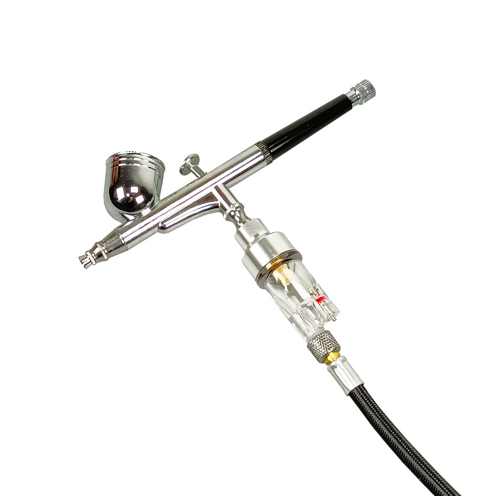 Airbrush Built-in Mini air Filter and Water Trap (connect Directly to Airbrush and Hose Using 0.32 cm Thread)