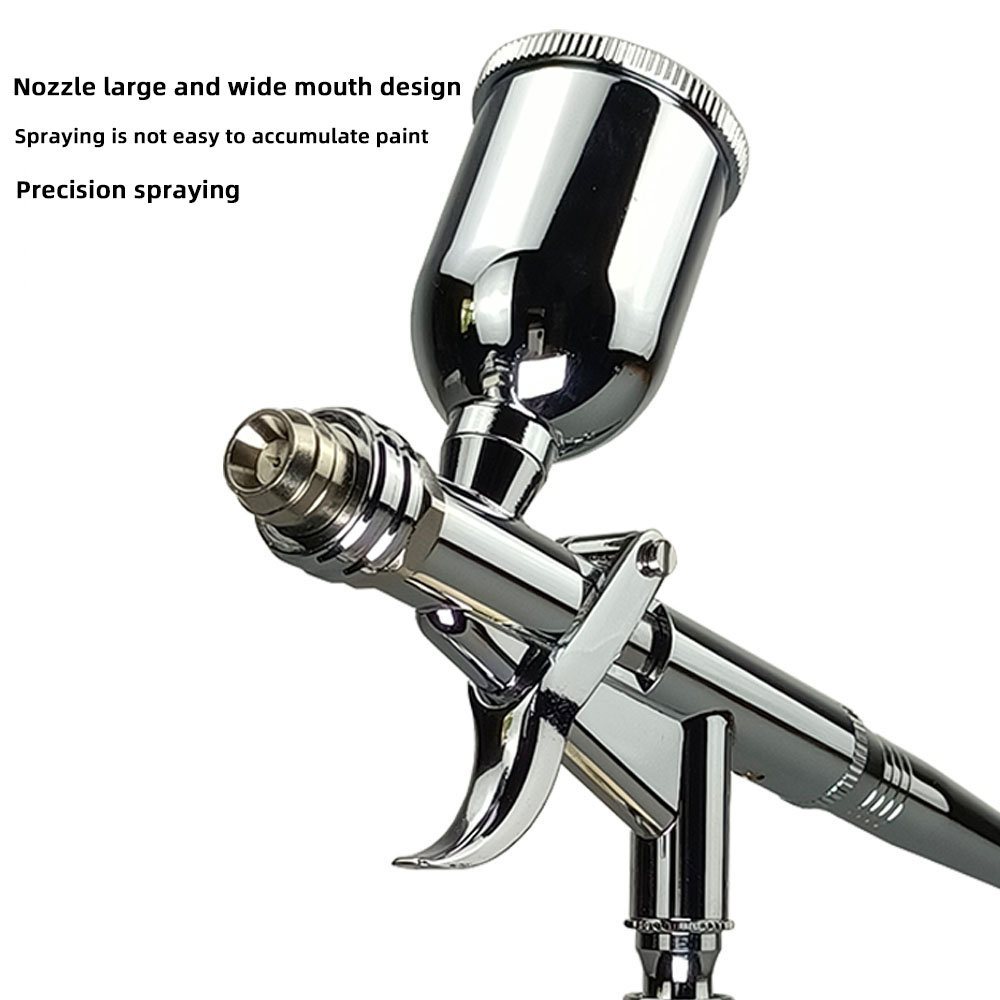 Portable Airbrush Compressor Kit for Nails Artistic Painting, Craft Model Hand Sprayer