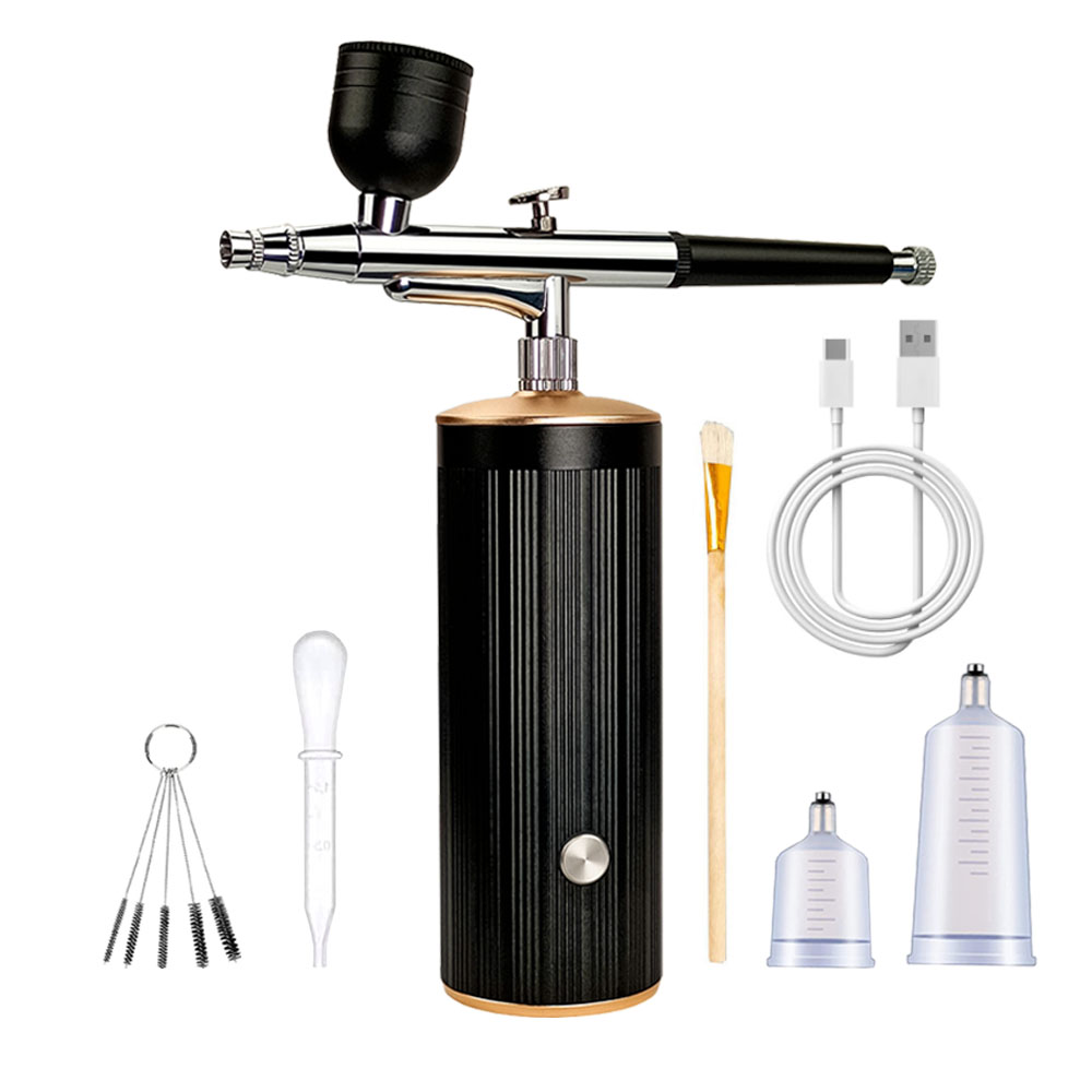 Airbrush Kit Cordless Airbrush Compressor Automatic Hand-held Airbrush Rechargeable Portable Wireless air Brush for Nail
