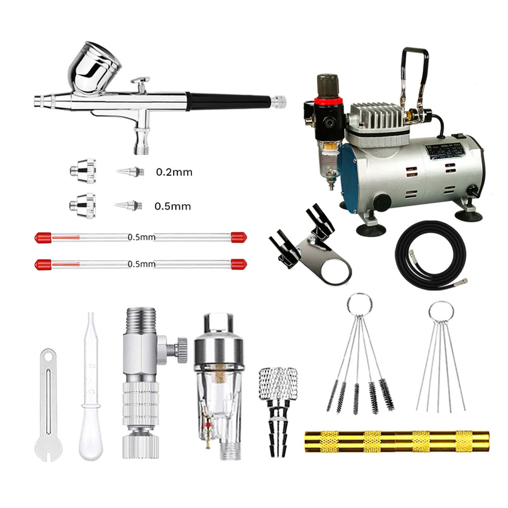 TG212-2-HD-130 Mini air Compressor Airbrush Compressor Decorating air Brush Tattoo Machine