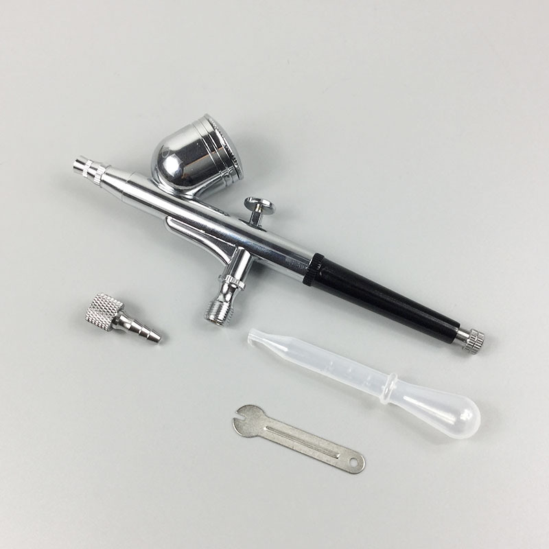 Gravity Power Double Action Airbrush Spray Gun Kit Tattoo Nail Tool Beauty Pen Kit Inkjet Car Repair 0.3mm