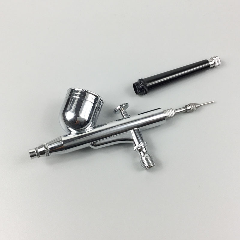 Gravity Power Double Action Airbrush Spray Gun Kit Tattoo Nail Tool Beauty Pen Kit Inkjet Car Repair 0.3mm