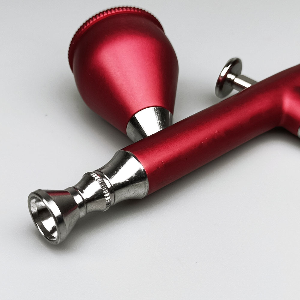 CLK130 Double Action Gun Kit 0.3mm Needle Nozzle with Wrench and Release Connector Adapter for Tattoo Nail Cakes