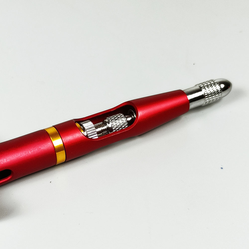 CLK130 Double Action Gun Kit 0.3mm Needle Nozzle with Wrench and Release Connector Adapter for Tattoo Nail Cakes