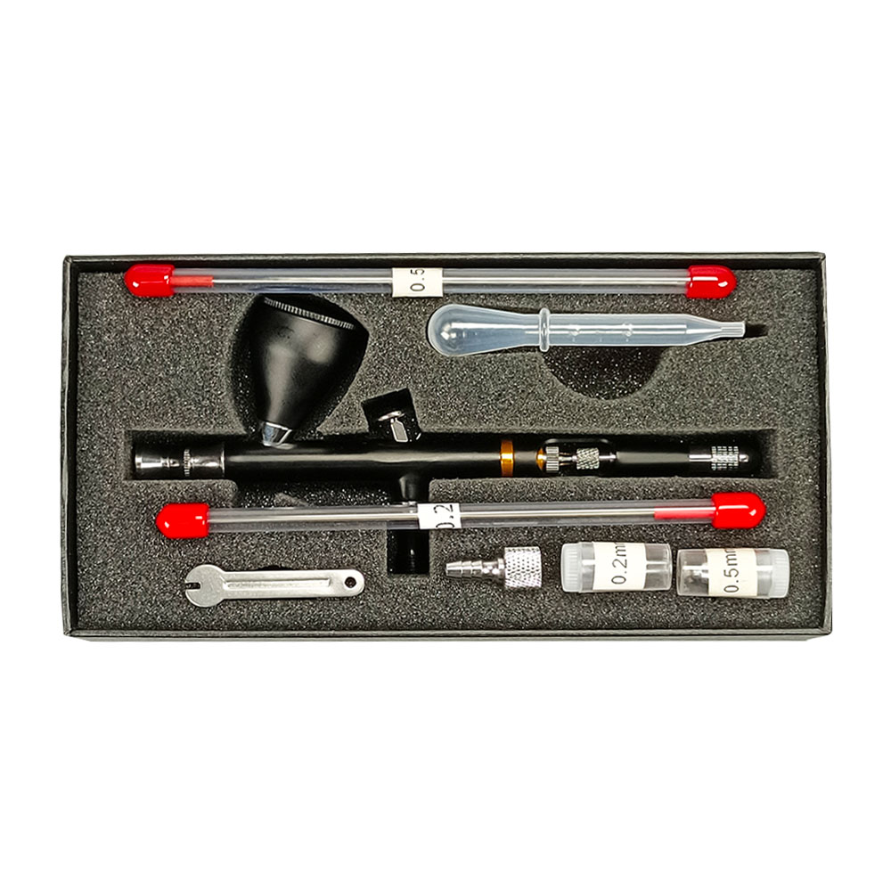 Mini Double Action Airbrush Nail Polish Airbrush Makeup Set Facial Tattoo Art Beauty Inkjet Car Repair DIY Tool