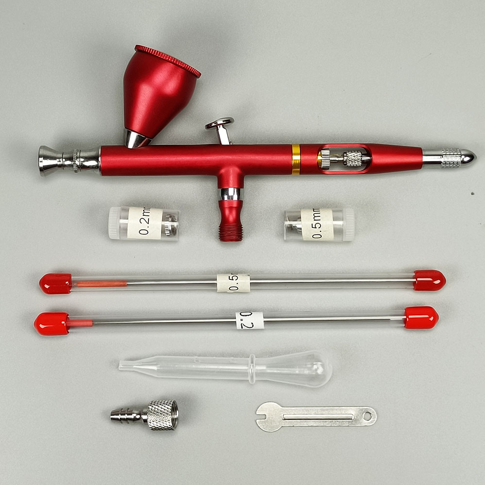 Mini Double Action Airbrush Nail Polish Airbrush Makeup Set Facial Tattoo Art Beauty Inkjet Car Repair DIY Tool