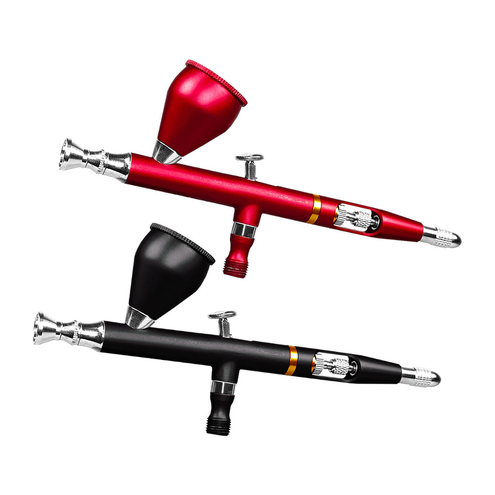 Mini Double Action Airbrush Nail Polish Airbrush Makeup Set Facial Tattoo Art Beauty Inkjet Car Repair DIY Tool