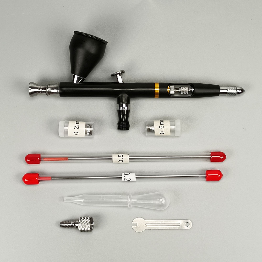 Mini Double Action Airbrush Nail Polish Airbrush Makeup Set Facial Tattoo Art Beauty Inkjet Car Repair DIY Tool