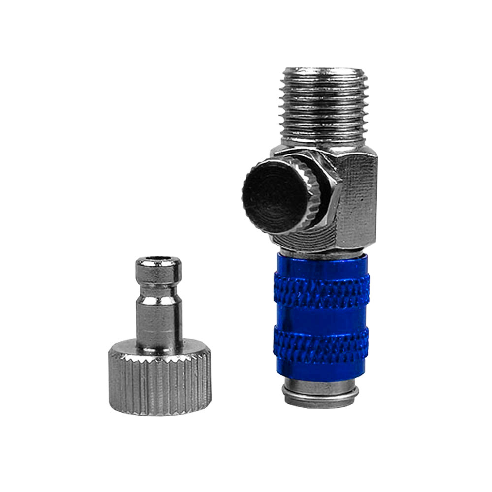 Durable Airbrush Gun Quick Release Connector Disconnect Connector Adapter 1/8-inch Standard Connector