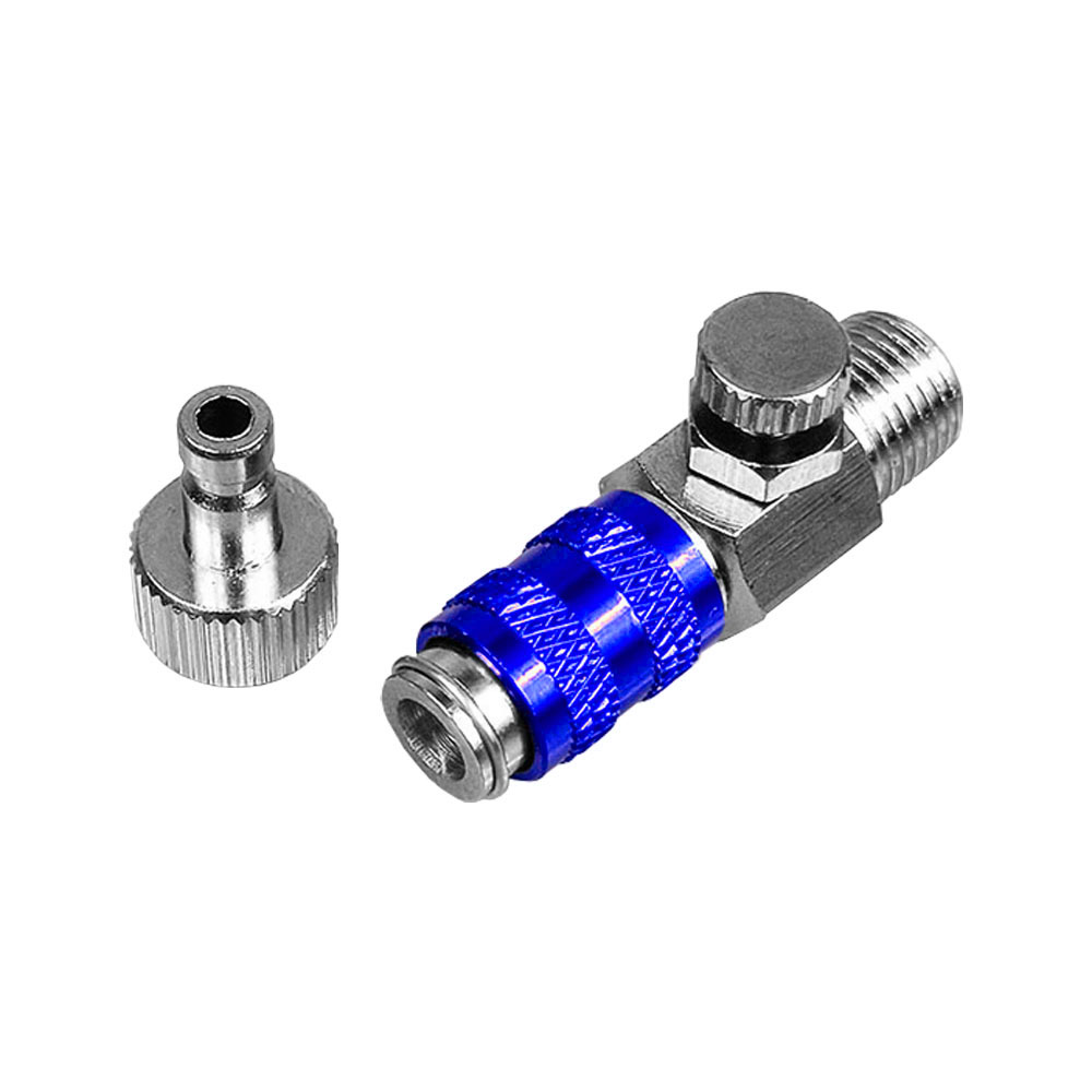 Durable Airbrush Gun Quick Release Connector Disconnect Connector Adapter 1/8-inch Standard Connector