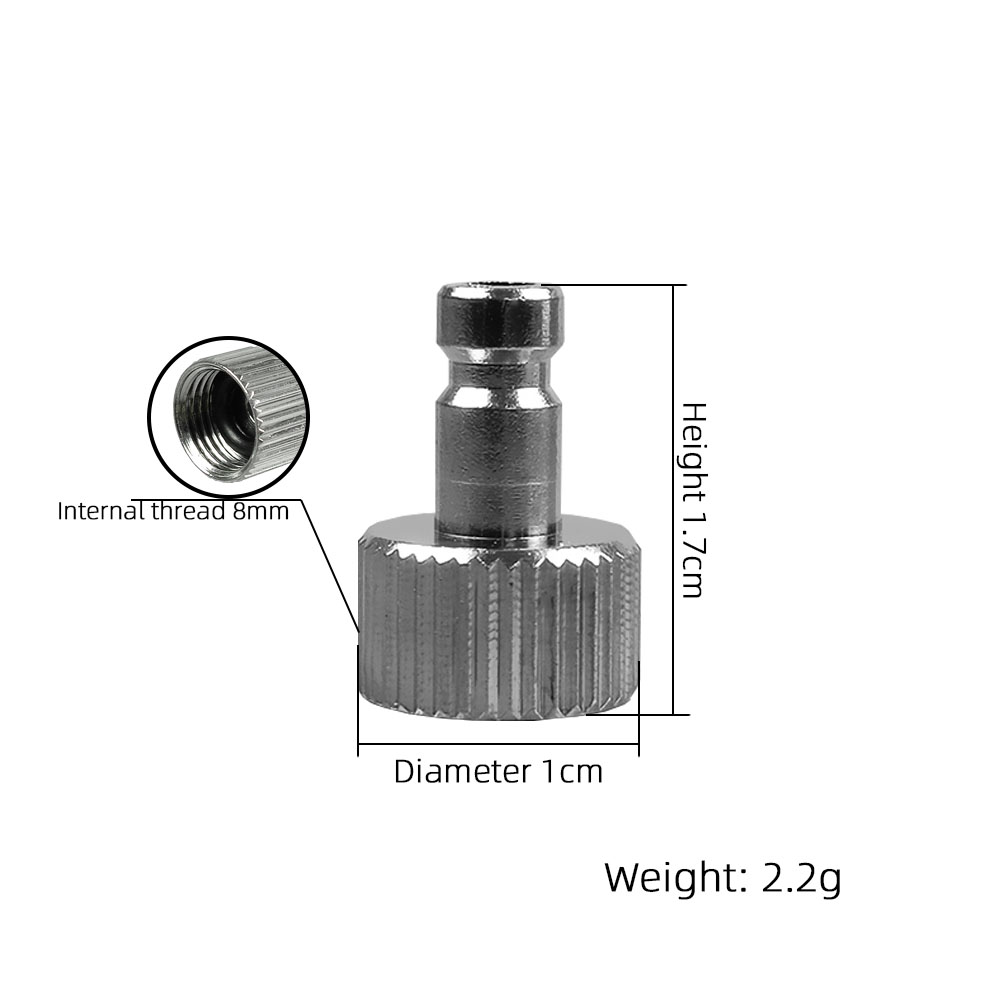 1PC Professional Gun Spray Cap Quick Disconnect Connector Airbrush 1/8