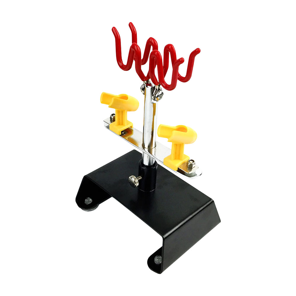 Airbrush 4 Spray Gun Stand Station Rotate and tilt the desktop Spray gun accessories and supplies for garages or workspa