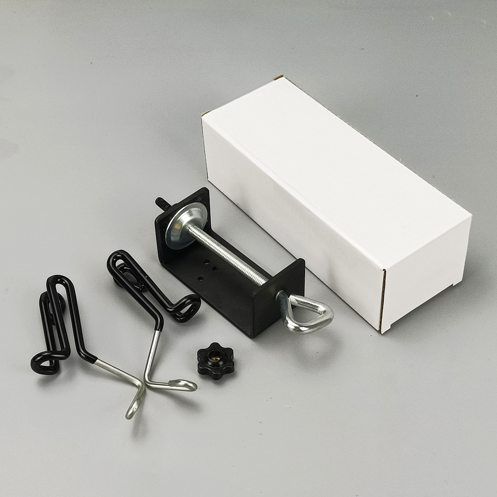 Airbrush Holder for Storage the Clamping Spray Gun Holder Can Hold up to 2 Spray Guns black