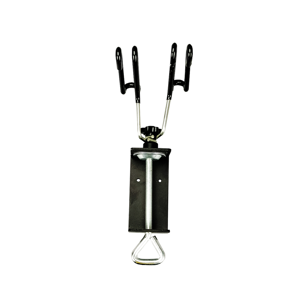 Airbrush Holder for Storage the Clamping Spray Gun Holder Can Hold up to 2 Spray Guns black