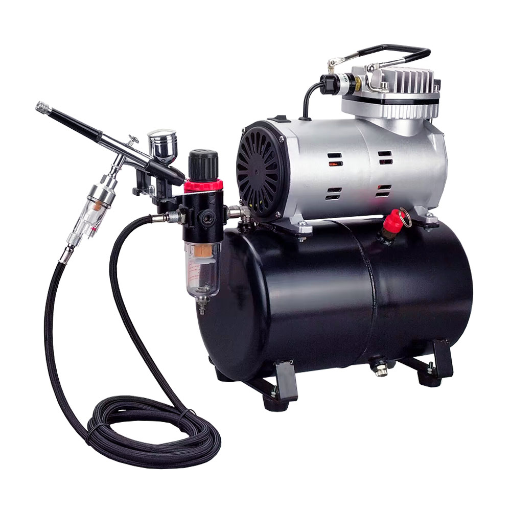 TG212-T 1/8hp Mini air Compressor Airbrush Compressor Decorating air Brush Tattoo Machine