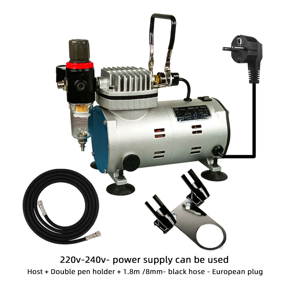 TG212-2 1/8hp Mini air Compressor Airbrush Compressor Decorating air Brush Tattoo Machine