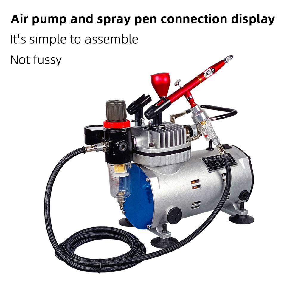 TG212-2 1/8hp Mini air Compressor Airbrush Compressor Decorating air Brush Tattoo Machine