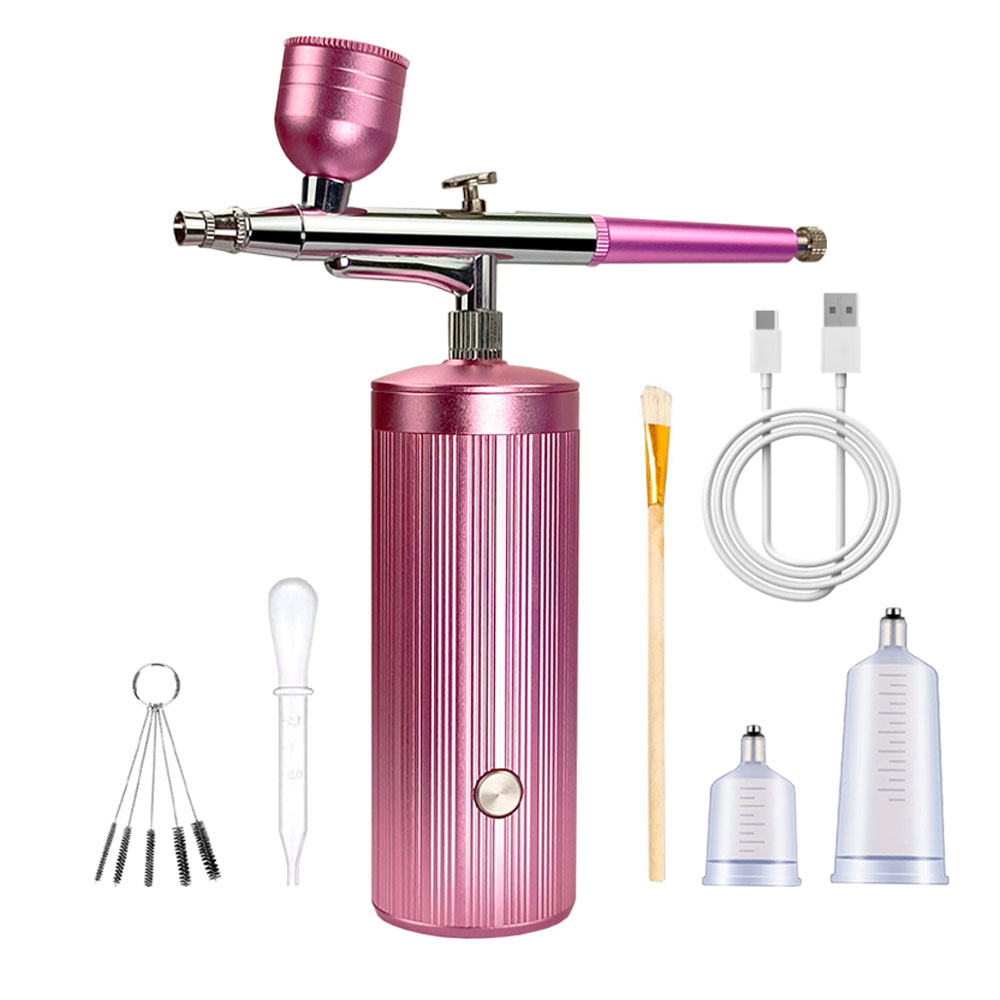 Airbrush Kit Cordless Airbrush Compressor Automatic Hand-held Airbrush Rechargeable Portable Wireless air Brush for Nail