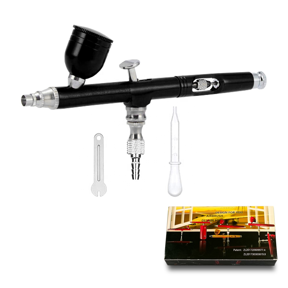 130 Model Spray Pen Air Pump (Black) Novice Painting Spray Paint Gun Spray Pump Wall Painting Painting Furniture Repair 