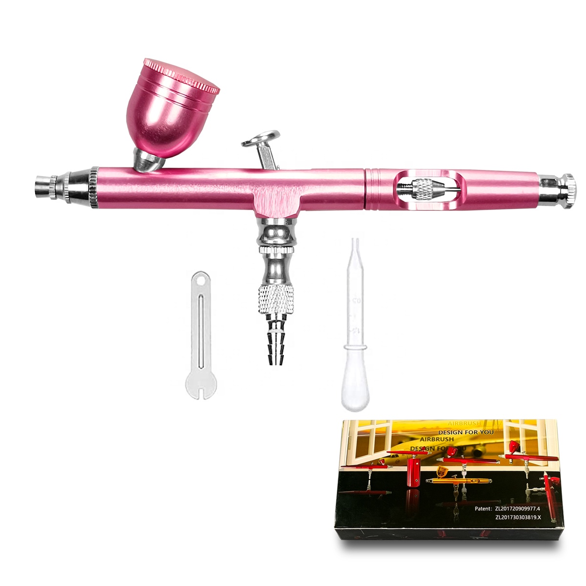 130 Model Spray pen Air pump (pink)  novice painting spray paint gun spray pump wall painting painting furniture repair 