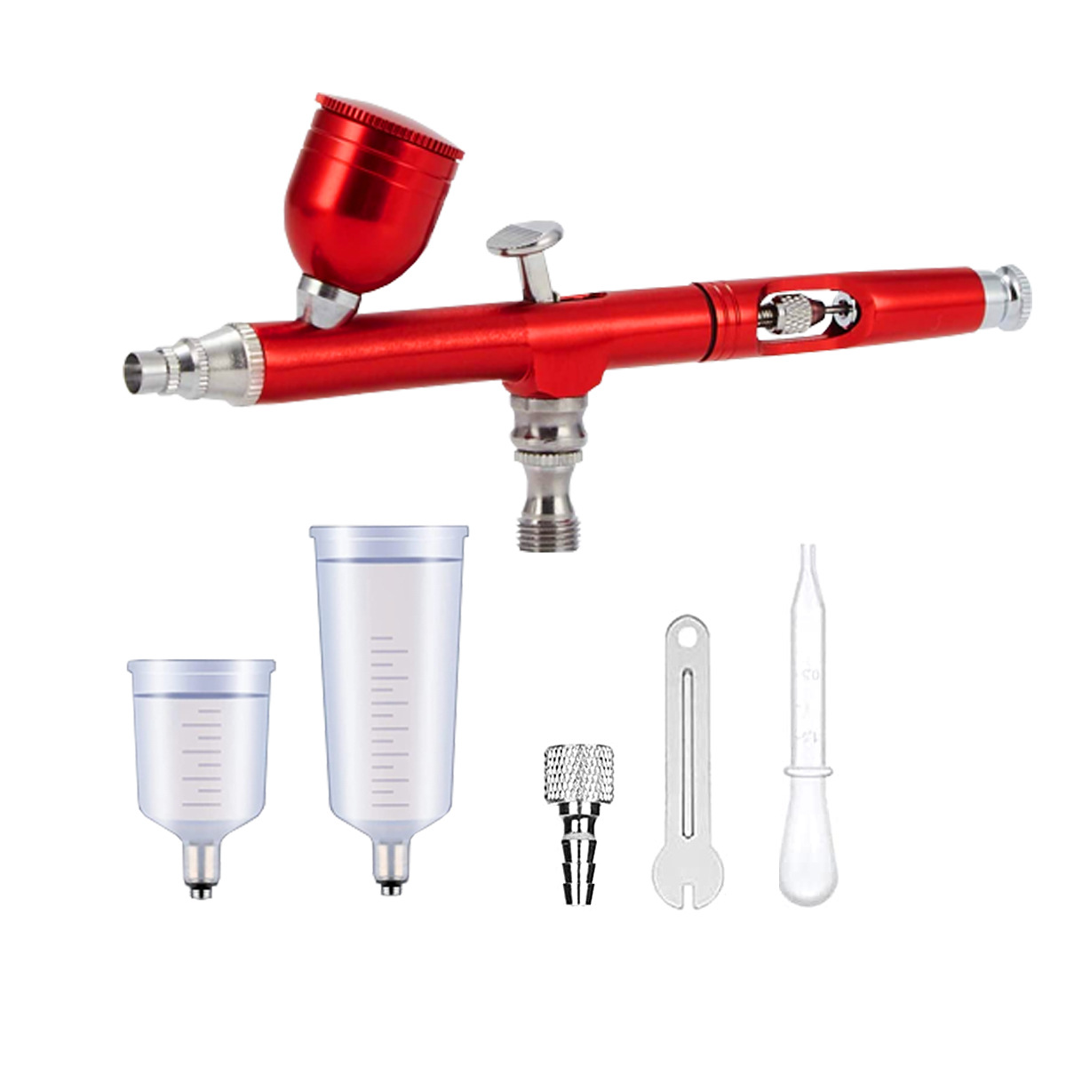 Dual Action Adjustable Interchangeable Spray Can Spray Pen Artist Oxygen Injection Instrument Spray Gun Toy Leather Craft Paint
