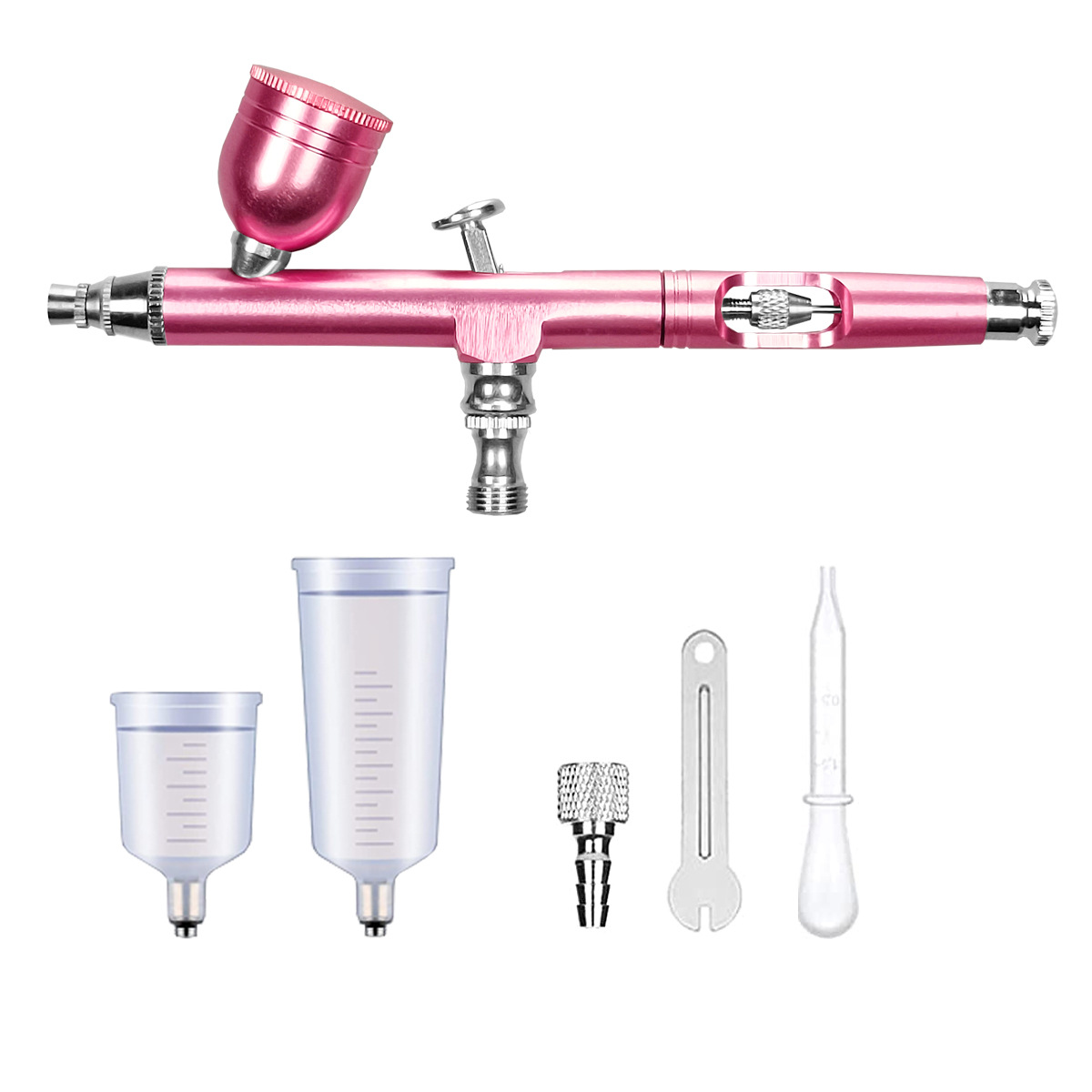 Dual Action Adjustable Interchangeable Spray Can Spray Pen Artist Oxygen Injection Instrument Spray Gun Toy Leather Craft Paint