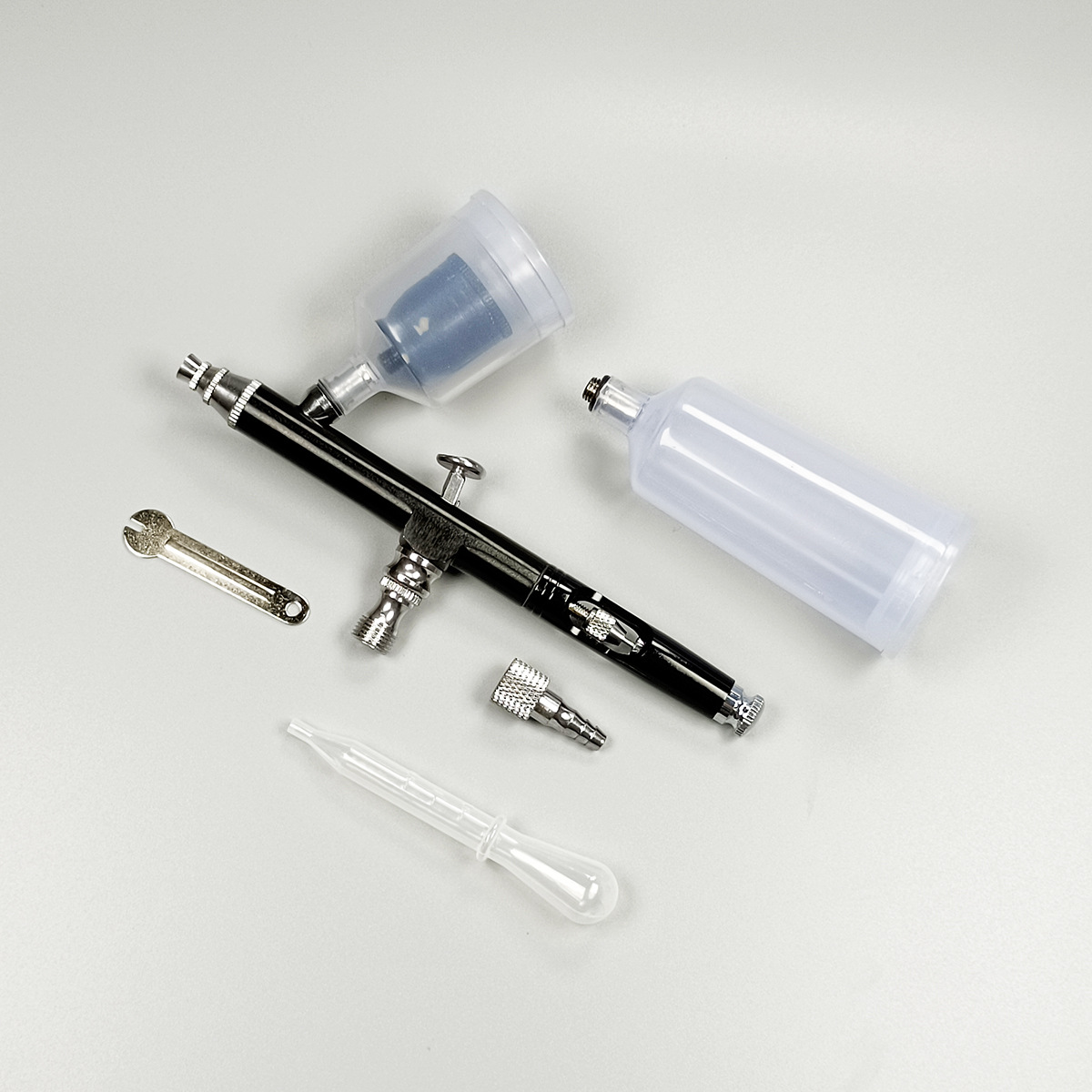 Dual Action Adjustable Interchangeable Spray Can Spray Pen Artist Oxygen Injection Instrument Spray Gun Toy Leather Craft Paint