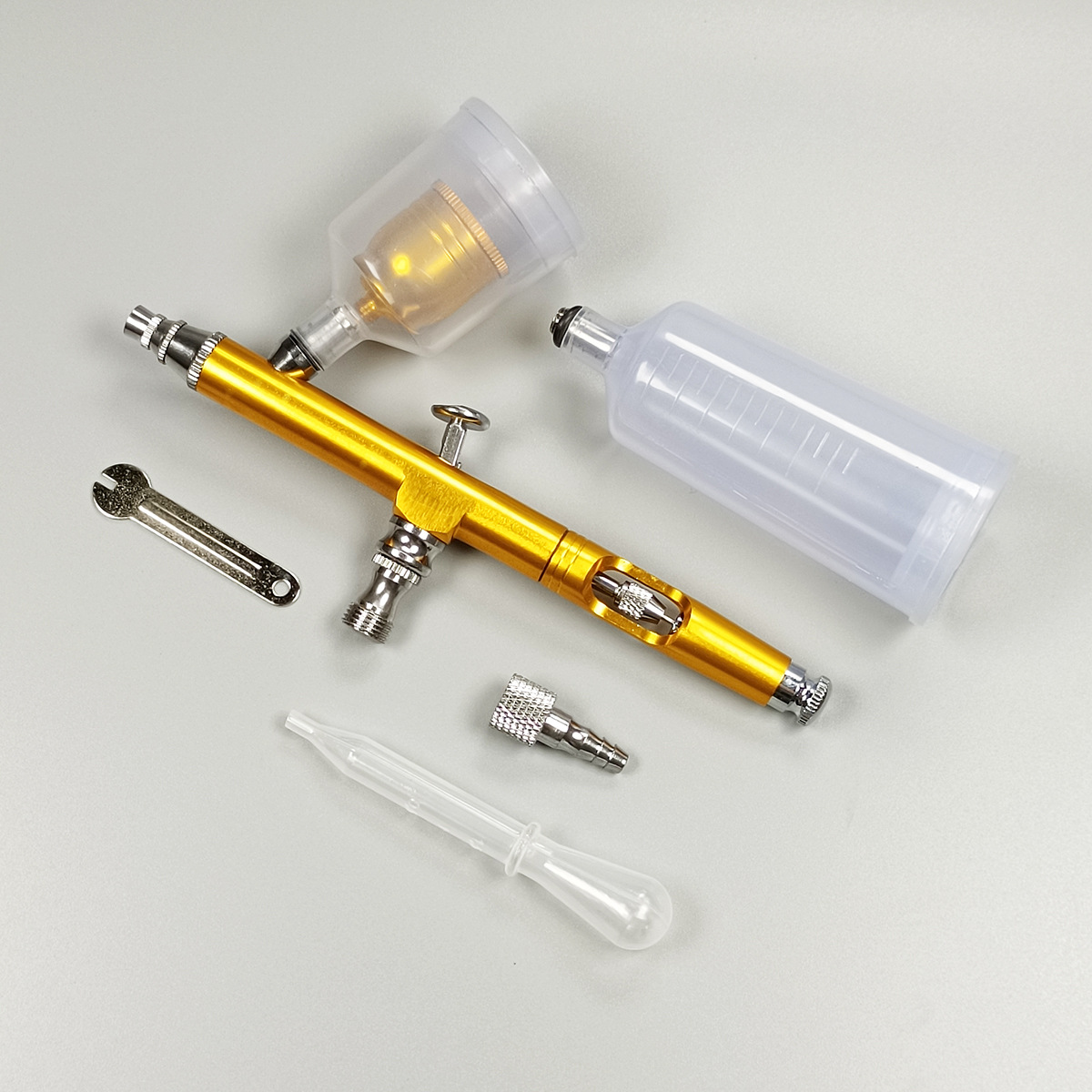 Dual Action Adjustable Interchangeable Spray Can Spray Pen Artist Oxygen Injection Instrument Spray Gun Toy Leather Craft Paint