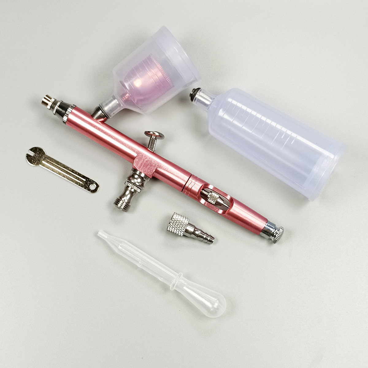 Dual Action Adjustable Interchangeable Spray Can Spray Pen Artist Oxygen Injection Instrument Spray Gun Toy Leather Craft Paint