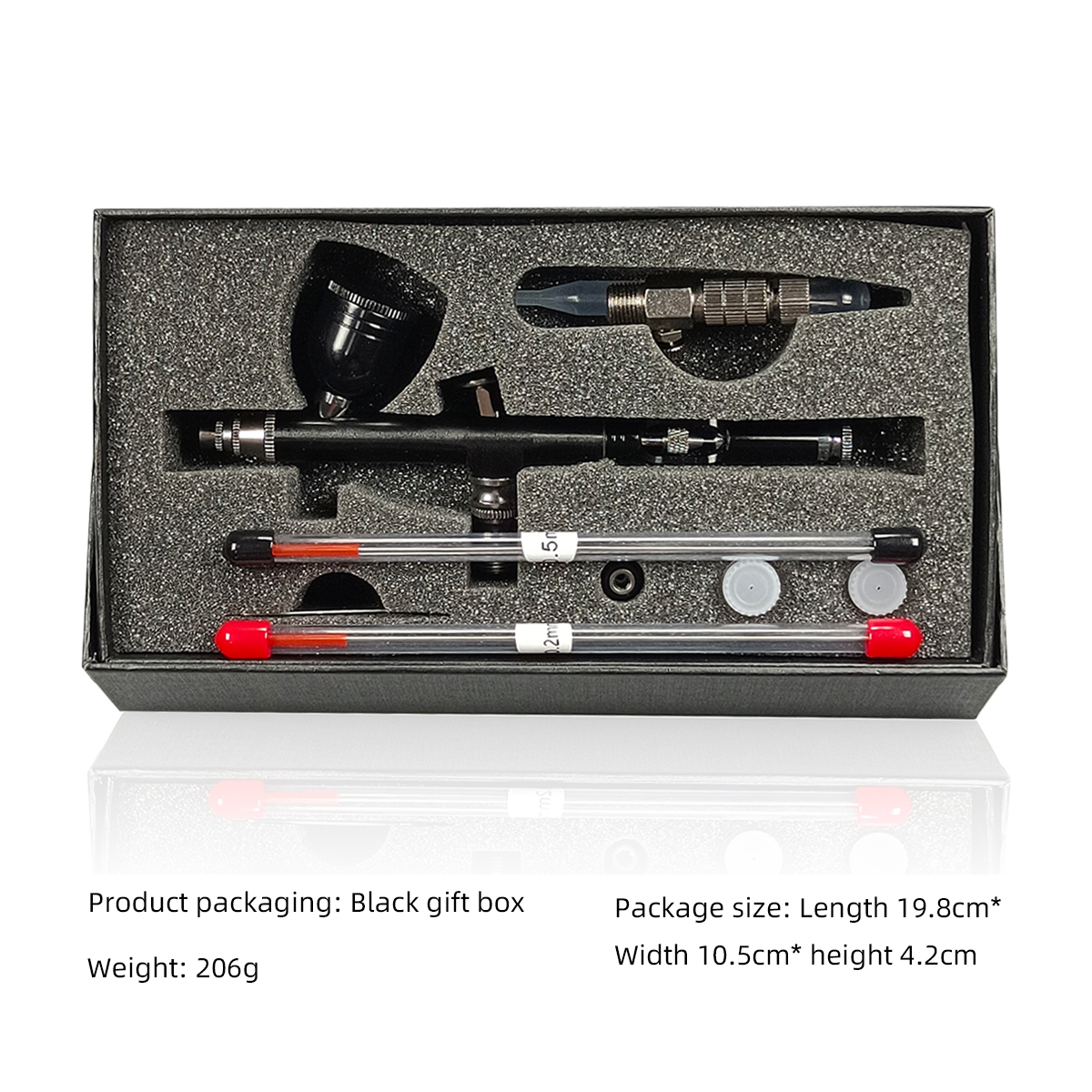 AR-130 Spray Pen Multi-caliber Set Coloring Spray Paint Gun Spray Pump Wall Painting Furniture Mending Cake Nail Art
