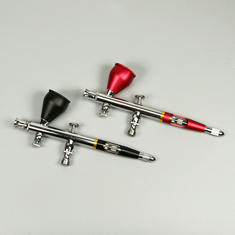 AR180T-0.2-0.3-0.5 mm Double Action Airbrush, Nail Makeup Tool, Body Tattoo, Sprayer, Cake, Toy Model