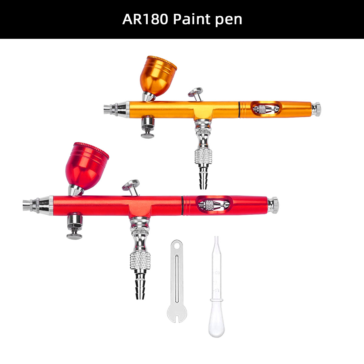 AR180 Spray Pen Color Painting Car Paint Pen Artist Model Art Inkjet Pen Diameter 0.3-0.5mm