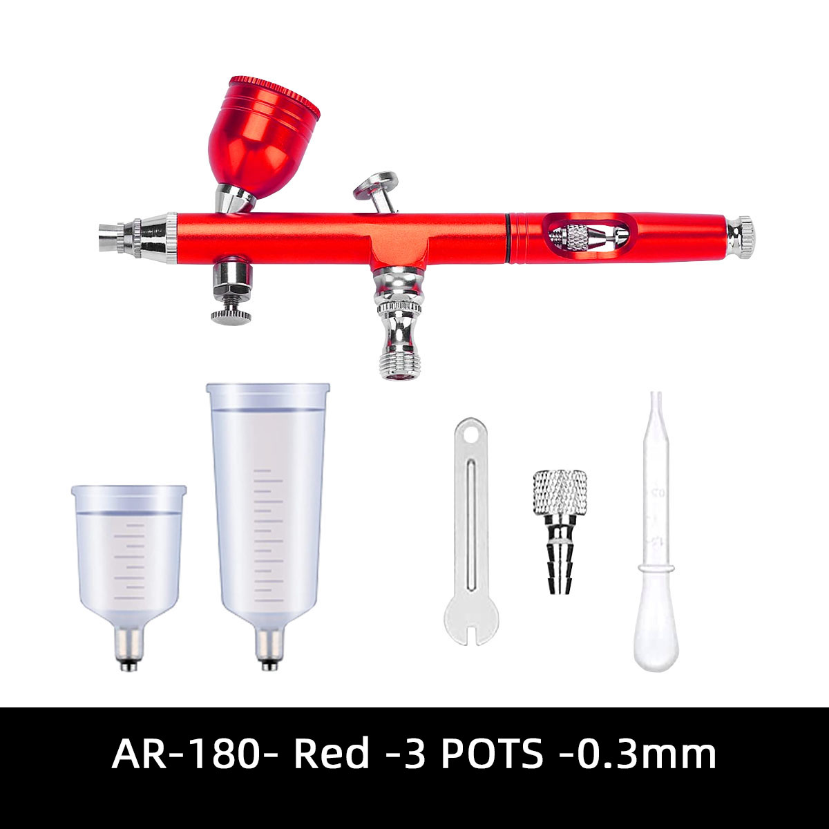 AR180 Spray Pen Color Painting Car Paint Pen Artist Model Art Inkjet Pen Diameter Size pot -0.3mm