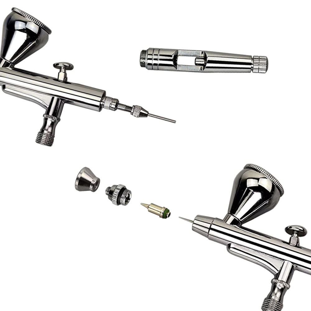 HD-131 Double Action Airbrush Three Caliber Artist Spray Pen Rouge Spray Gun Toy Leather Crafts Paint Spray Pen