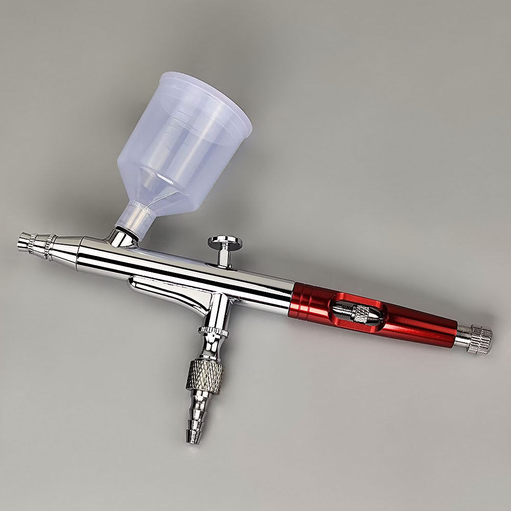 0.3 0.5mm Double Action Spray Gun HD-131K Airbrush Set with Tips Cups