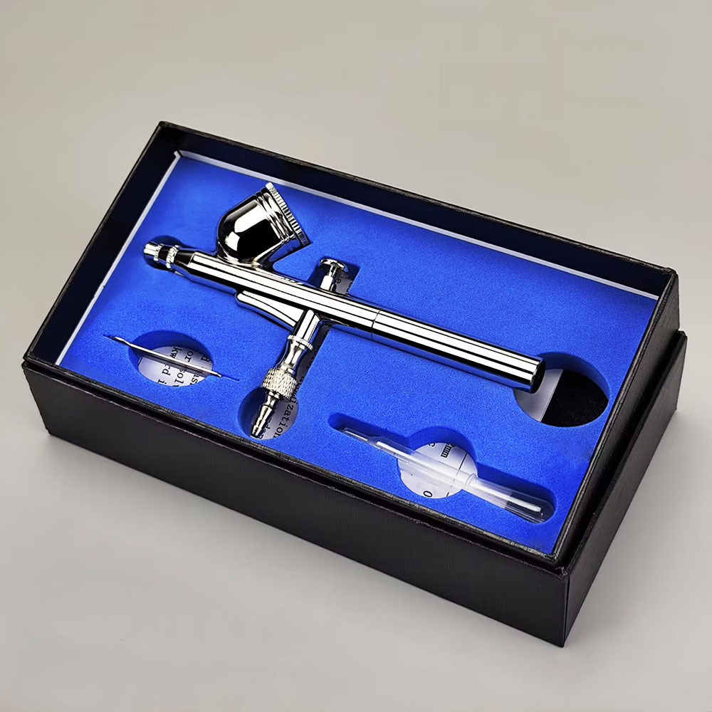 Gravity Power Double Action Airbrush Kit, Trigger Airbrush Art, Craft Model, Painting, Spraying, Hobby, 0.3MM, 7CC, air Brush