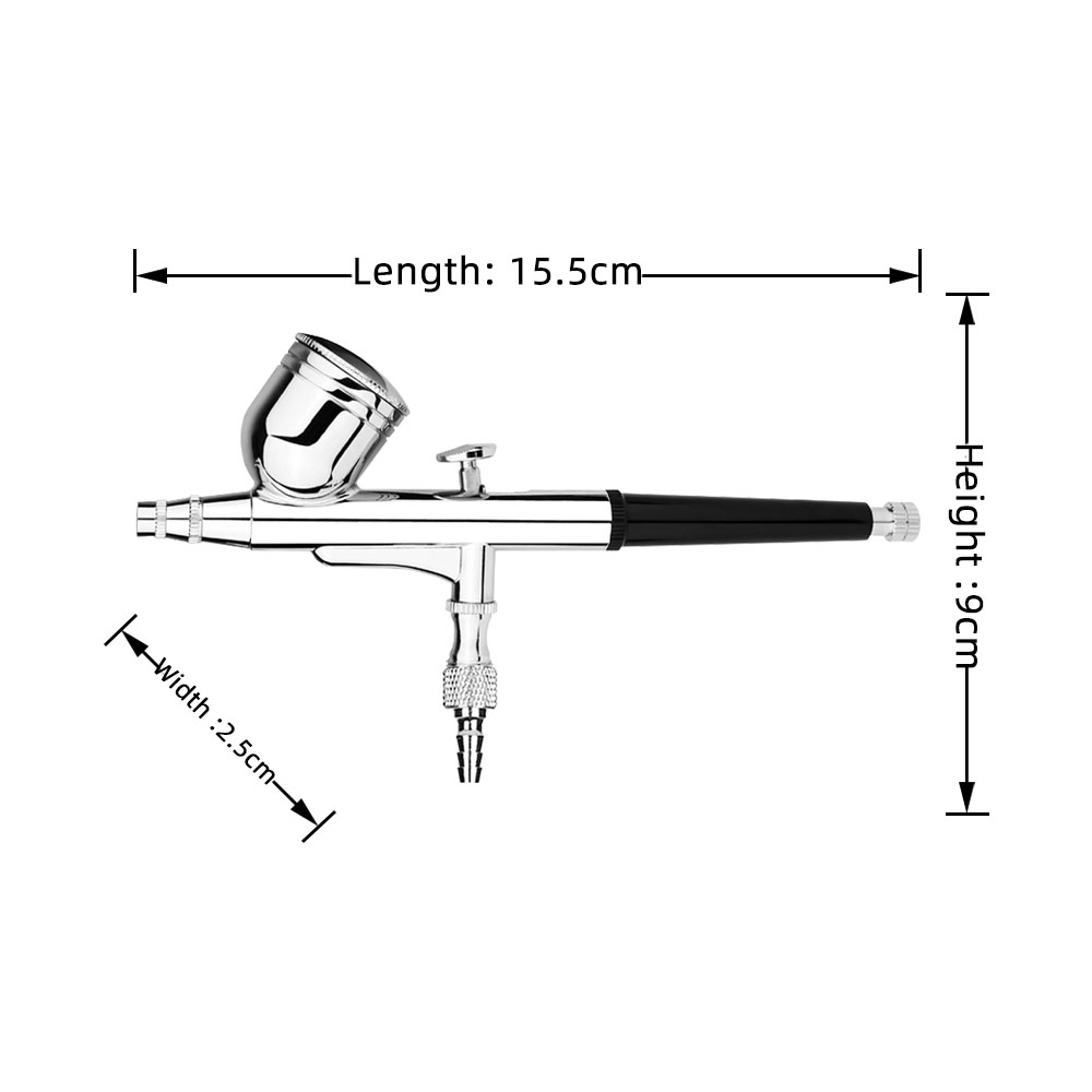 Popular And Practical Useful 0.3mm Airbrush Pen Cosmetic Foundation Makeup Art Design Black Ice Spraying Paint Color Gun