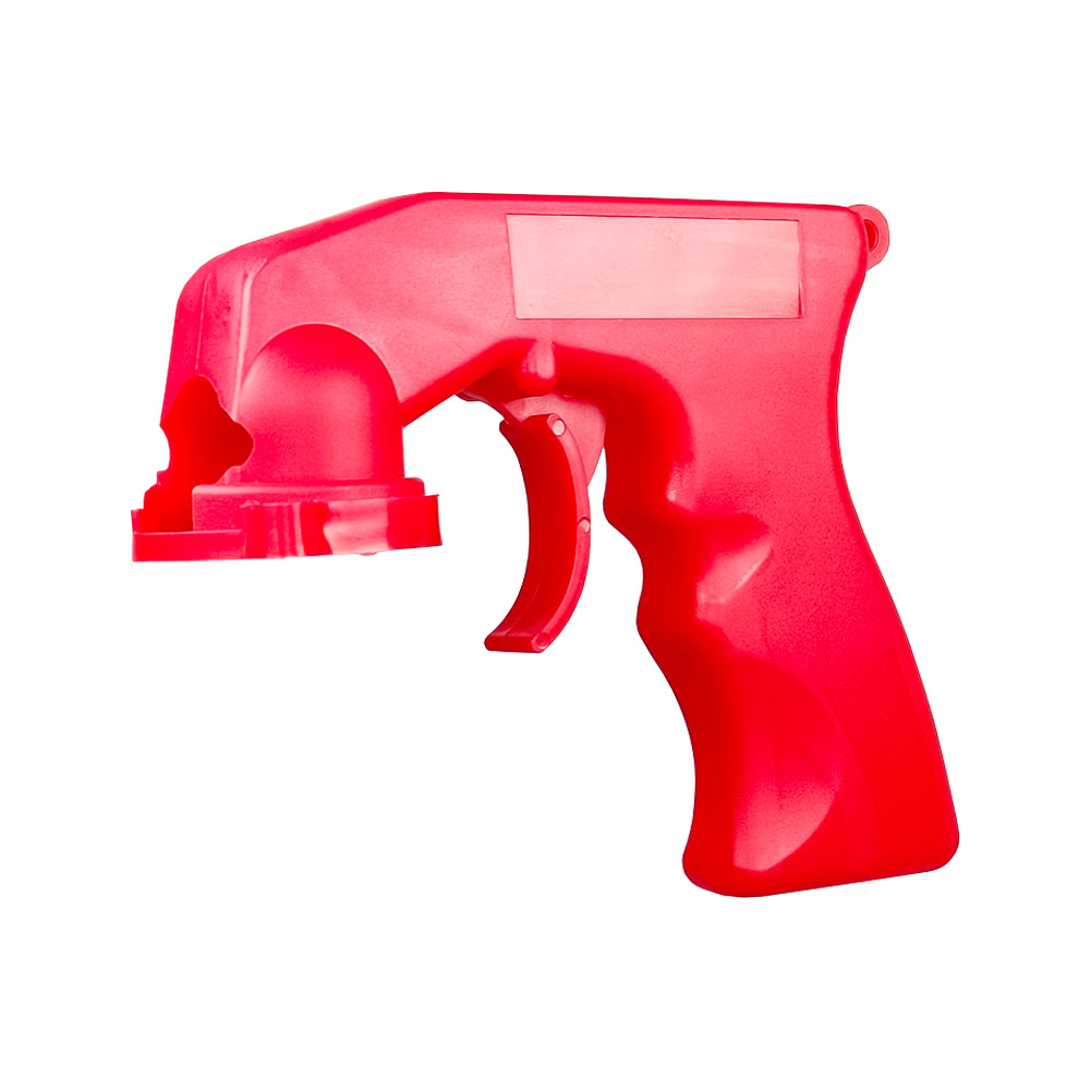Manual Spray Painting Tool Red Self-propelled Airbrush Kit Grip Portable Spray Painting Handle Plastic Handle
